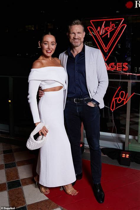 Nathan Buckleys Girlfriend Brodie Ryan 34 Opens Up About Romance With 51 Year Old Footy