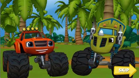 Blaze And The Monster Machines Race To The Rescue Games For Kids