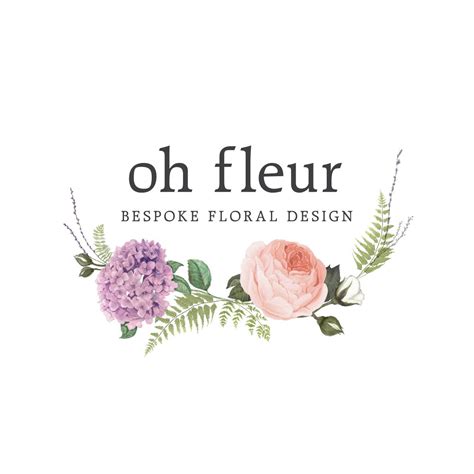 Florist Logo Flower Logo Design Flower Logo
