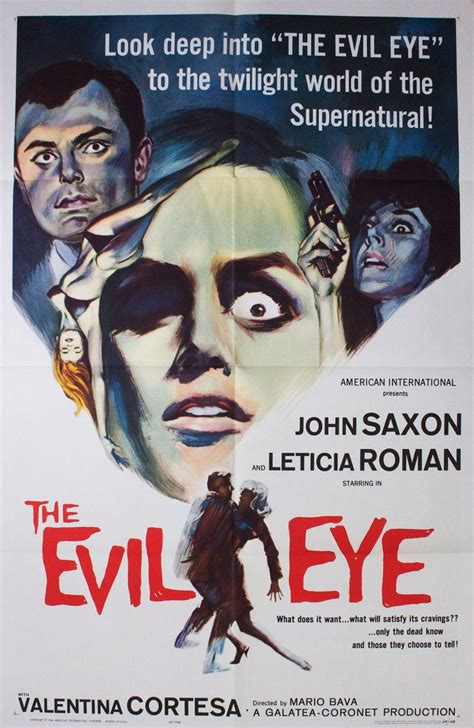 The Evil Eye Original Movie Poster Etsy