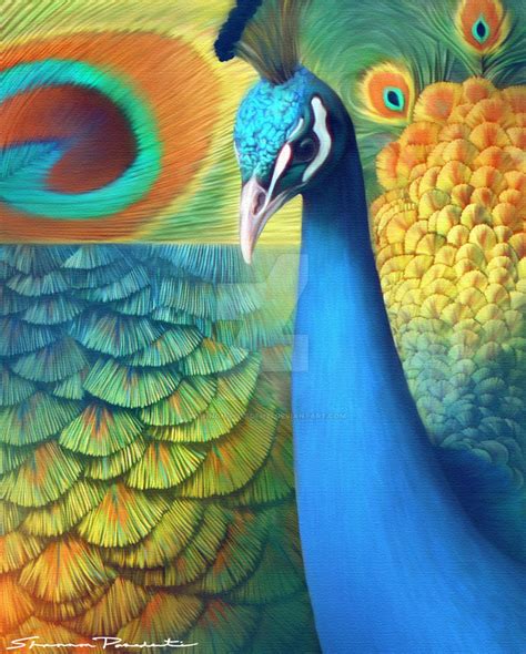 Peacock By Shannon Posedenti On Deviantart