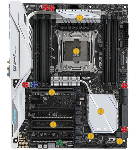 X99 Deluxe Ii Motherboards Asus Canada