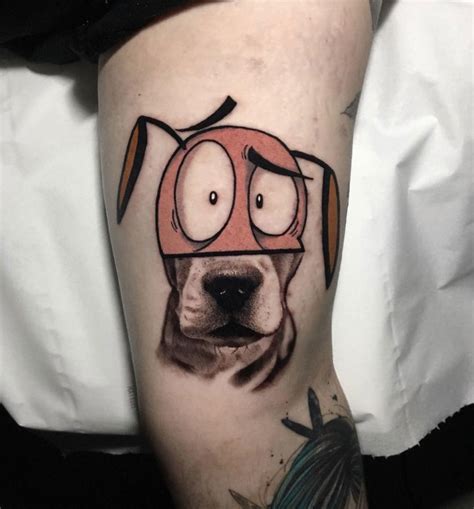 Courage The Cowardly Dog Best Tattoo Ideas For Men And Women 7000 Designs