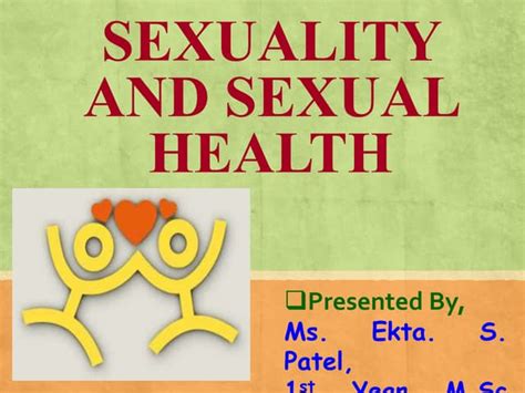 sexuality and sexual health ppt ppt