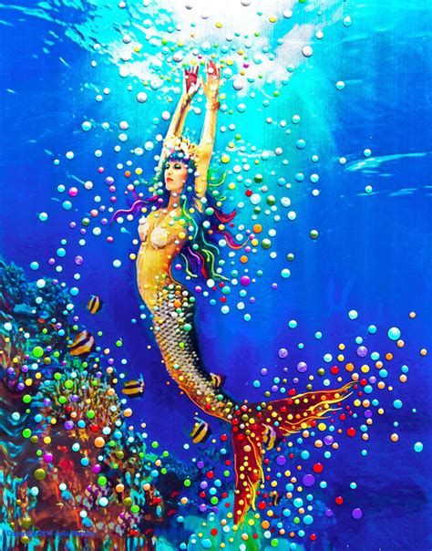 The Energy Art Store By Julia Watkins — Mermaid Dream Giclee Print
