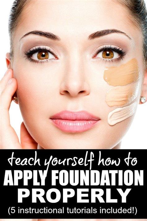 5 Tutorials To Teach You How To Apply Foundation Like A Pro In 2021