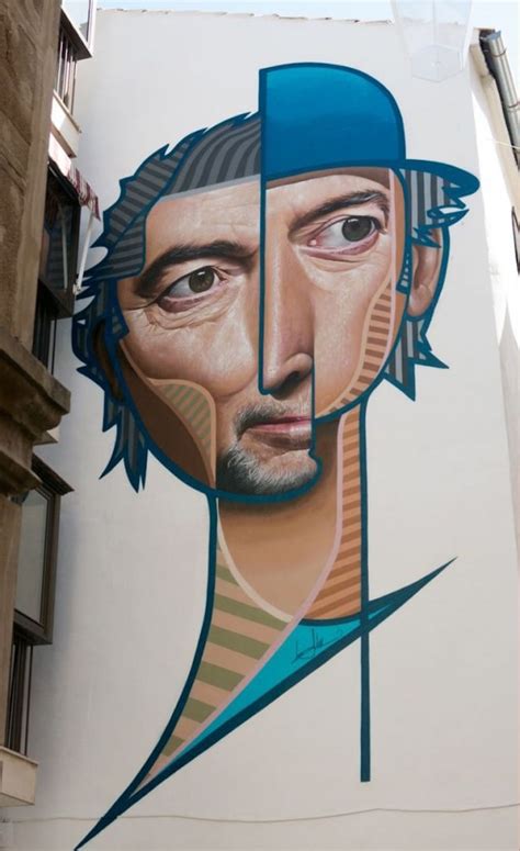 Graffiti Portraits Creatively Blend Cubism With Hyperrealism