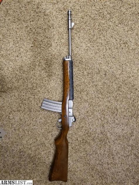 Armslist For Sale Ruger Mini 14 Ranch Rifle Stainless Steel Like New