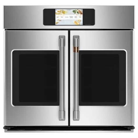 30 Smart Single Electric French Door Wall Oven With Convection Self