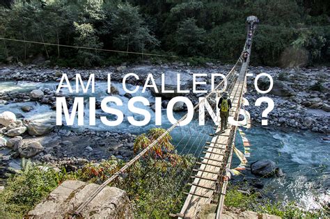 Am I Called To Missions Within Reach Global