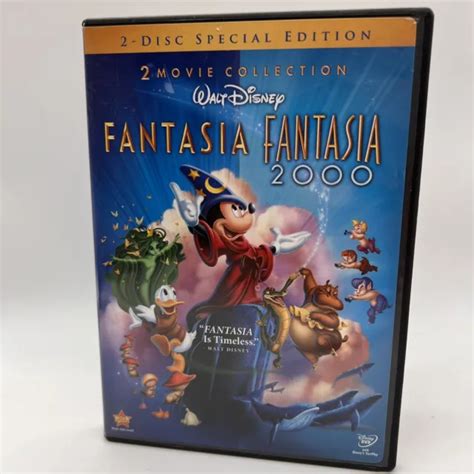 Fantasia Fantasia 2000 Disney 2 Movie Collection Special Edition Dvd