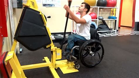 Well, there are some people who never eat raw foods. Using A Rope Trainer At The Gym (Wheelchair user) (Paraplegic) - YouTube