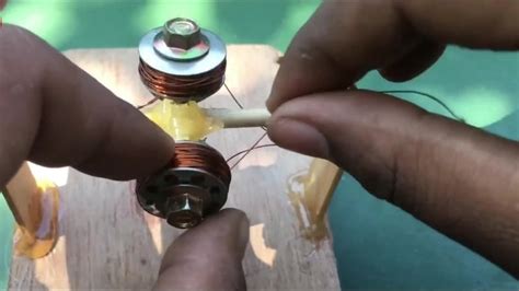 How To Make Powerful Dc Motor Science School Project Very Simple At
