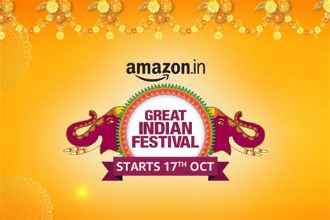 Amazon To Kick Off Its ‘great Indian Festival Sale From Oct 17 The