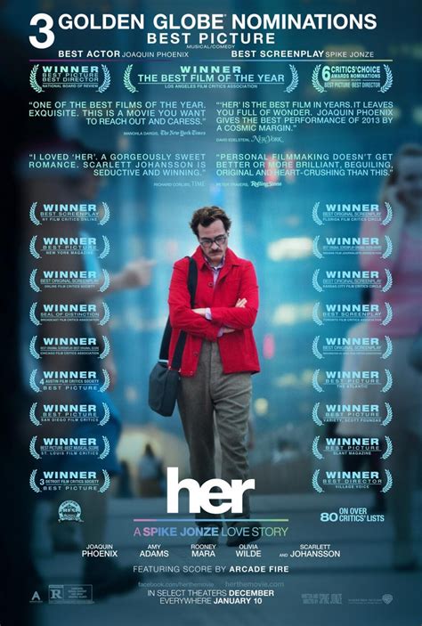 Said she didn't realise she was the first, adding she had to 'work. Affiche du film Her - Affiche 2 sur 2 - AlloCiné