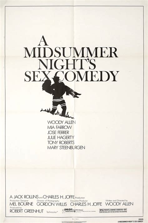 A Midsummer Night S Edy Original 1982 U S One Sheet Movie Poster Posteritati Movie