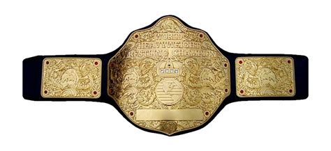 Old Wwe World Heavyweight Championship Belt Transparent Png Download
