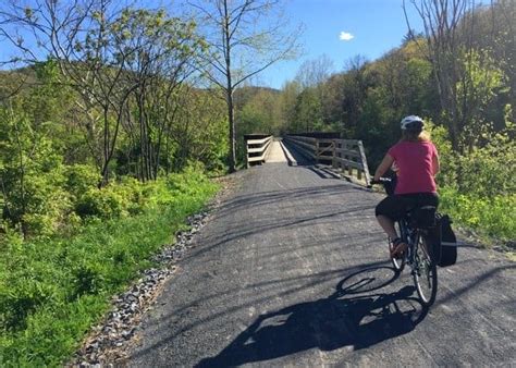 Tips For Biking The Pine Creek Rail Trail Through The Pennsylvania