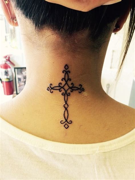 75 Unique Ideas Of Cross Tattoo Designs For Women With