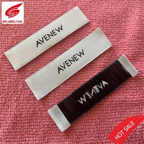China Factory Custom Cloth Woven Main Neck Label Size Label For Garment