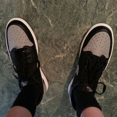 On Feet Nike Air Jordan 1 Og Shadow Low Rsneakers