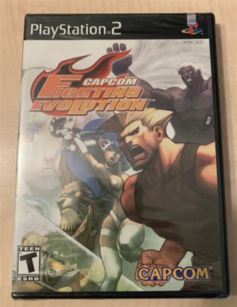 Capcom Fighting Evolution Playstation 2 2004 Ps2 Game New And Factory