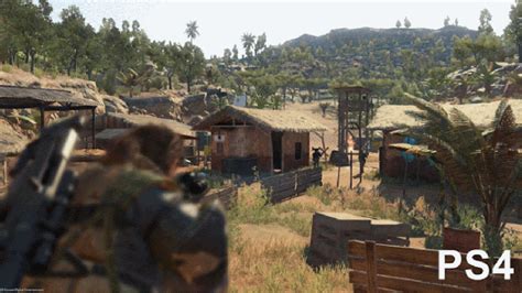 Mgs 5 Graphics Comparison Ps4 Ps3 Xbox One 360 And Pc