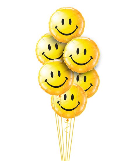 Smiles Balloon Bouquet Delivered To You By