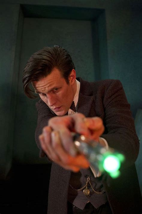 Matt Smith And The Sonic Screwdriver Doctor Who New Doctor Who