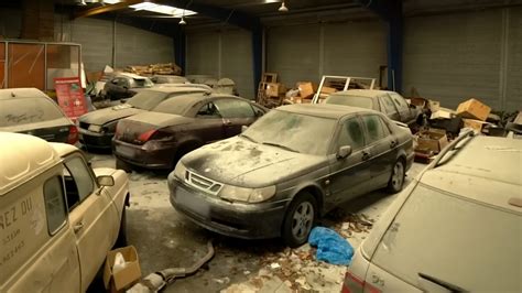 Abandoned Saab Dealership Discovered With More Than 20 Cars Locked