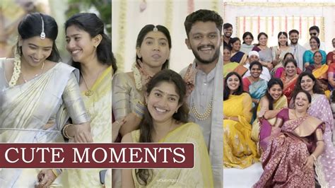 Sai Pallavi Babe Engagement Pooja Kannan Cute Candid Moments Filmyfocus Com YouTube