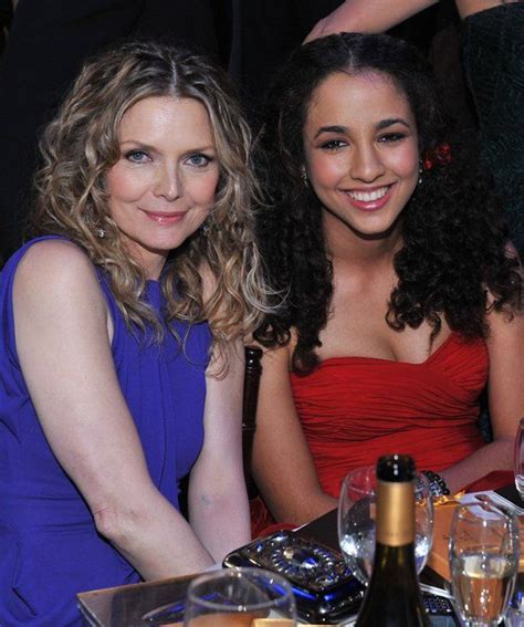 Michelle Pfeiffer And Adopted Daughter Claudia Rose Celebrity Couples