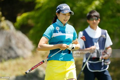 Momoka Miura Of Japan Prepares To Putt On The 4th Hole During The
