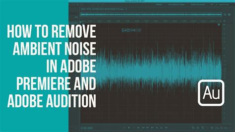 If you've never experimented with audio effects before, they're just like video effects. How to Remove Ambient Noise in Adobe Premiere and Adobe ...