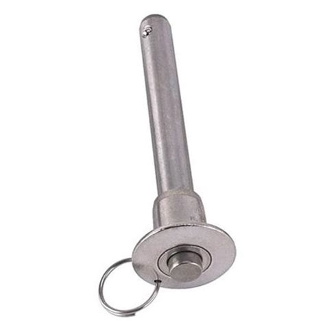 Stainless Steel Quick Release Lock Dowel Pin Fastener 58in 2in Grip
