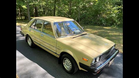 1980 Honda Accord With 37k Original Miles Cold Engine Start Up Video