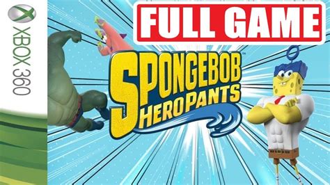 Spongebob Heropants Full Game Xbox 360 Gameplay Youtube