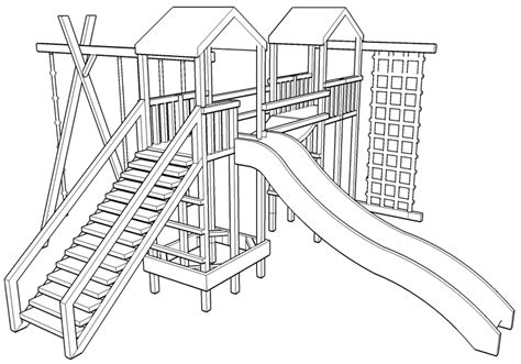 Playground Slide Drawing At Getdrawings Free Download