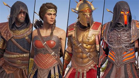 Assassins Creed Odyssey All Armor Sets And Outfits