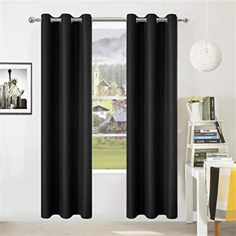 Dwcn Blackout Curtains Window Room Darkening Thermal Insulated Curtains