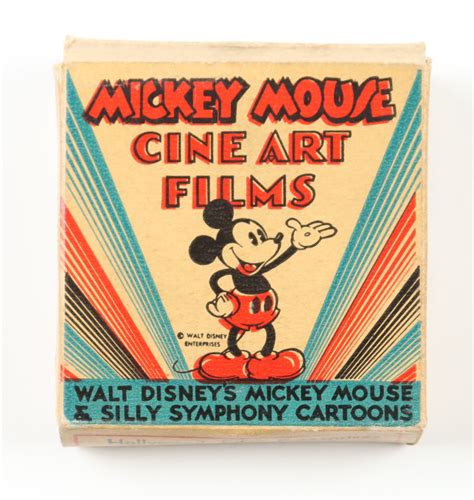 Walt Disneys Mickey Mouse And Silly Symphony Cartoons 1950s 8mm Movie