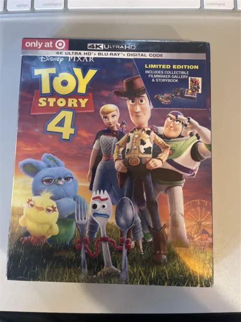 Toy Story 4 Movie Disney Pixar 4k Ultra Hd Blu Ray Digital Code
