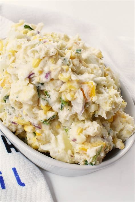 Creamy Southwest Potato Salad With Sweet Corn Recipe