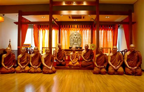 Indonesia Sangha Members Visit Nalanda Nalanda Buddhist Society