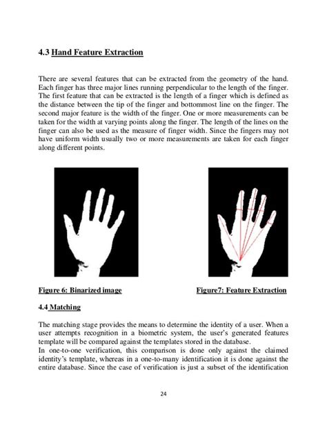 Design Of A Hand Geometry Based Biometric System