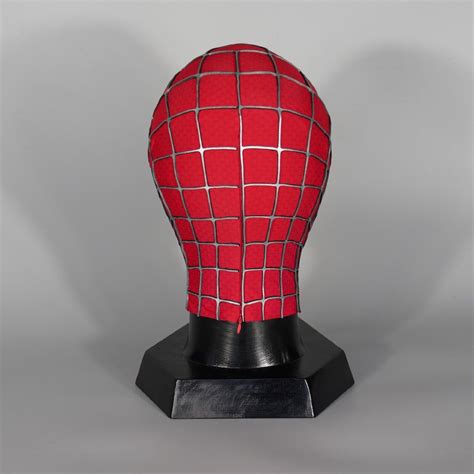 Sam Raimi Spiderman Mask With 3d Webs For Movie Accurate Toby Spiderman