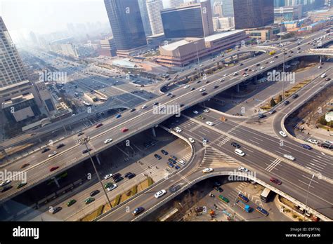 Beijing City Scenery Stock Photo Alamy