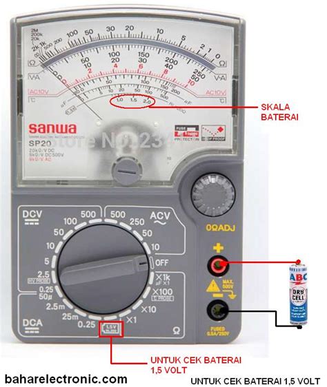Karena pada dasarnya untuk mengukur nilainya tidak bisa dengan multimeter, kita hanya bisa mengecek reaksi. Cara Menggunakan dan Fungsi Skala Multitester Analog ...
