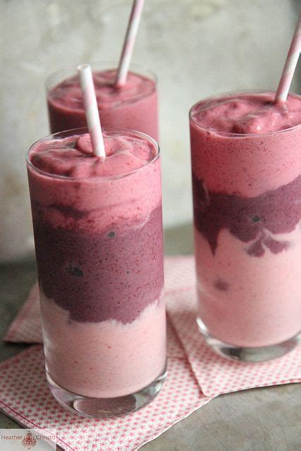 Berrylicious Smoothies 3 Berry Smoothies Layered Strawberry Smoothie