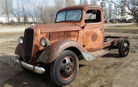 1937 Ford Truck Rat Rod Vintage 37 1 Ton For Sale Photos Technical